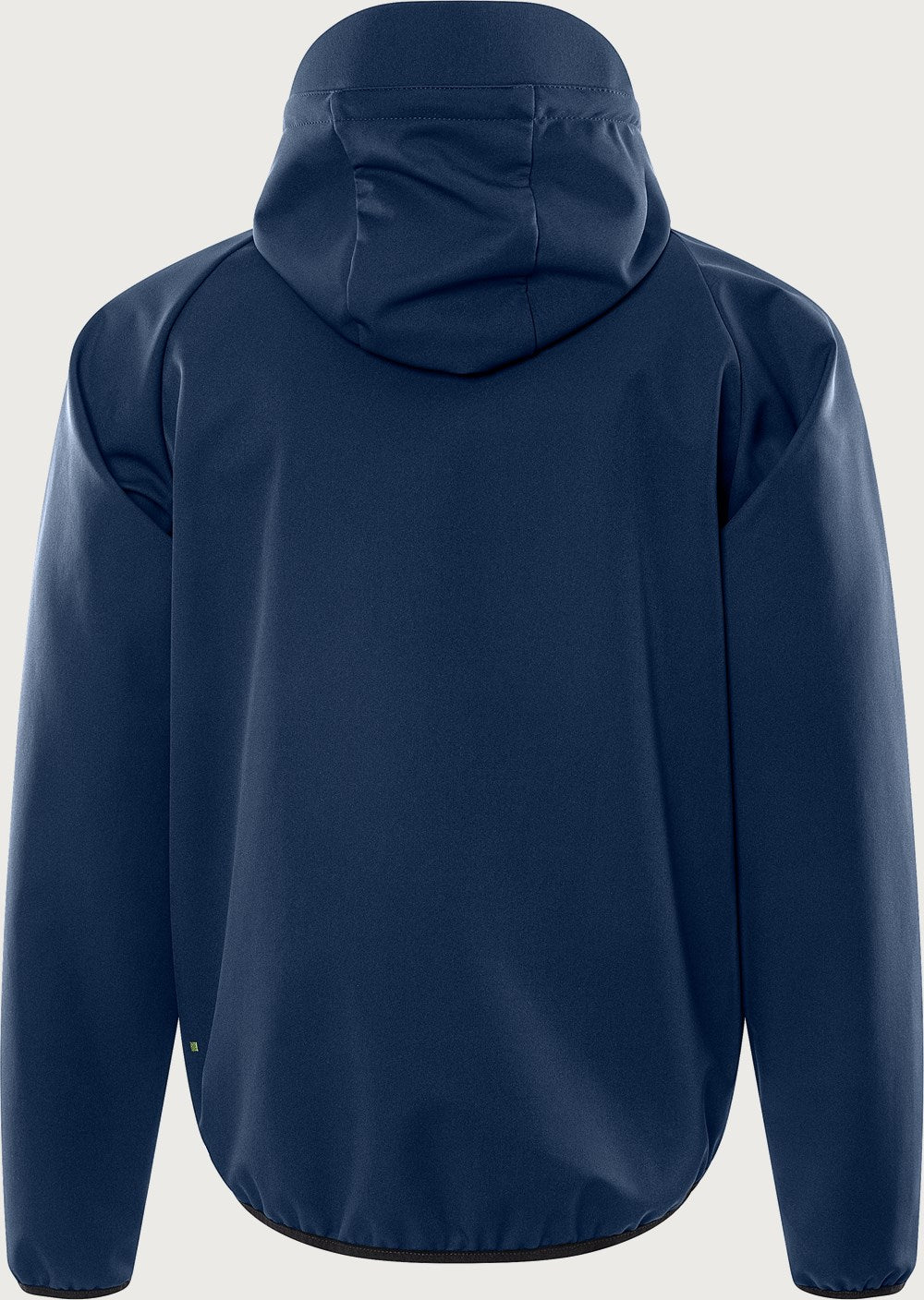Hupullinen softshell takki – 4655 GBF - Tummansininen/Neonkeltainen