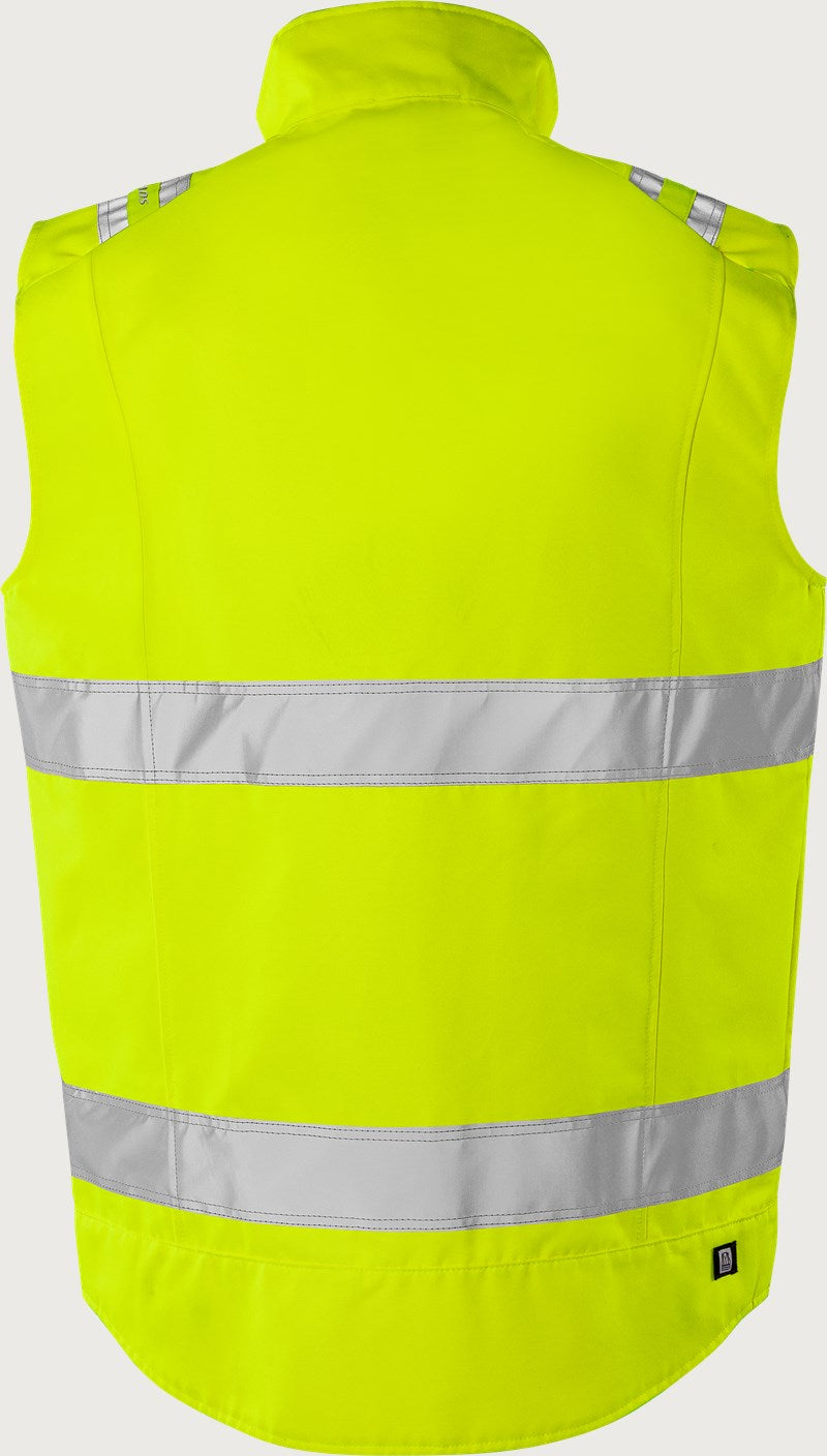 Huomioliivi, luokka 2 – Green 5067 GPLU - Neonkeltainen