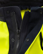 Palosuojattu huomioanorakki, luokka 3 – Flamestat 4019 FSS - Neonkeltainen/Tummansininen