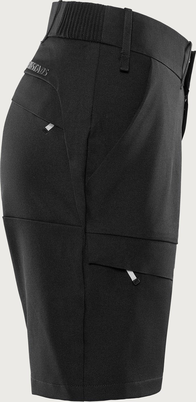 Zircon outdoor stretch shortsit naisten - Musta