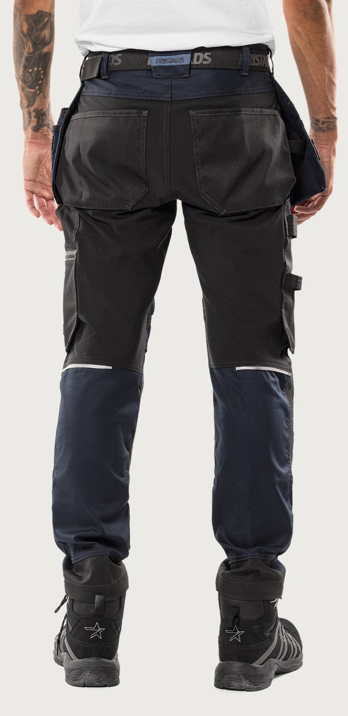 Rakentajan stretch housut – 2900 GWM - Navysininen