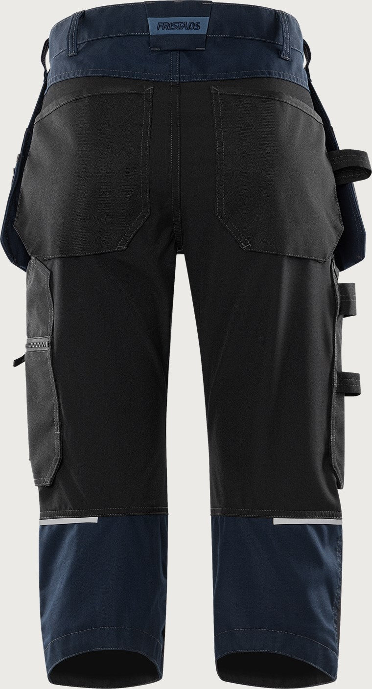 Rakentajan stretch piraattihousut – 2903 GWM - Navysininen