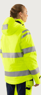 Naisten huomiotalvitakki, luokka 3 – 4683 GLPS - Neonkeltainen