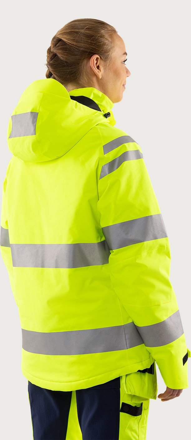 Naisten huomiotalvitakki, luokka 3 – 4683 GLPS - Neonkeltainen