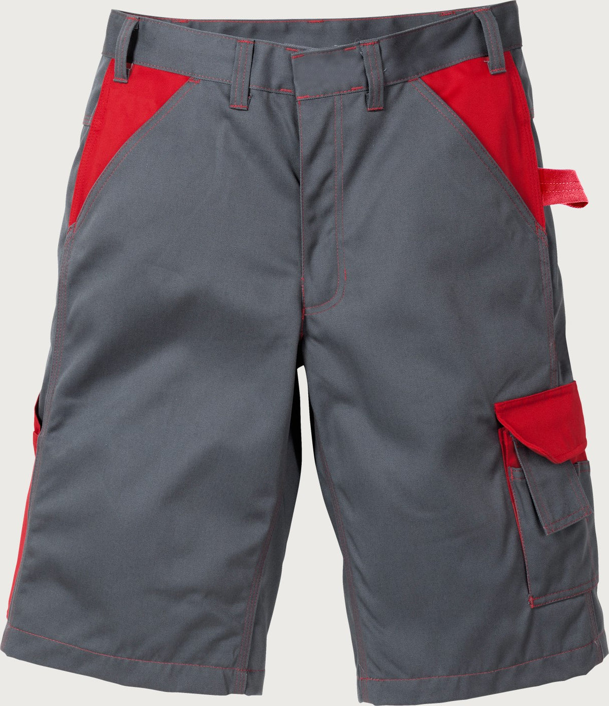 Icon shortsit - Harmaa/punainen