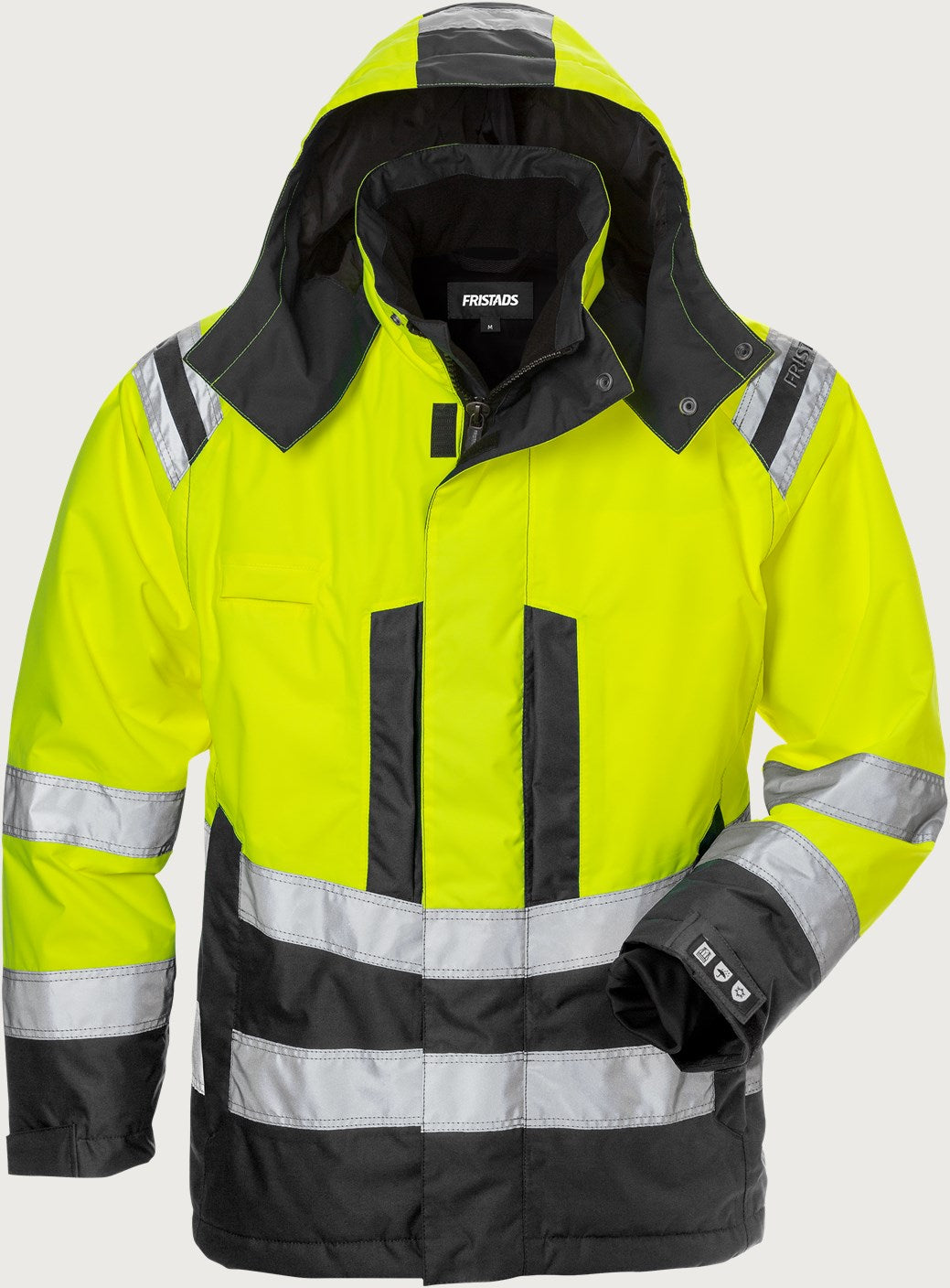 Naisten huomiotalvitakki, luokka 3 – Airtech® 4037 GTT - Neonkeltainen/Musta