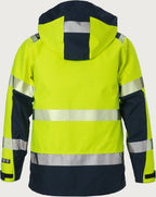 Palosuojattu huomiokuoritakki, luokka 3 – Flamestat GORE-TEX PYRAD® 4095 GXE - Neonkeltainen/Tummansininen