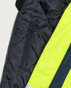 Huomiotalvitakki, luokka 3 – Airtech® 4035 GTT - Neonkeltainen/Tummansininen