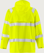Palosuojattu huomiosadetakki, luokka 3 – 4845 RSHF - Neonkeltainen