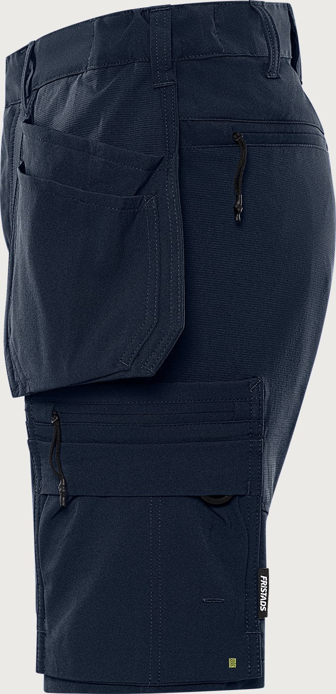Rakentajan stretch shortsit – 2598 LWS - Navysininen