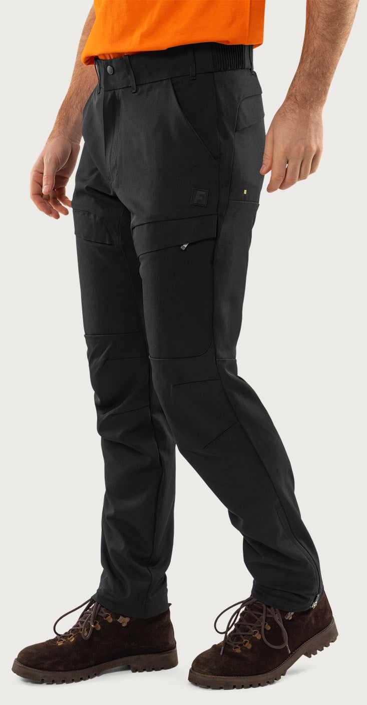 Zircon outdoor stretch housut - Musta