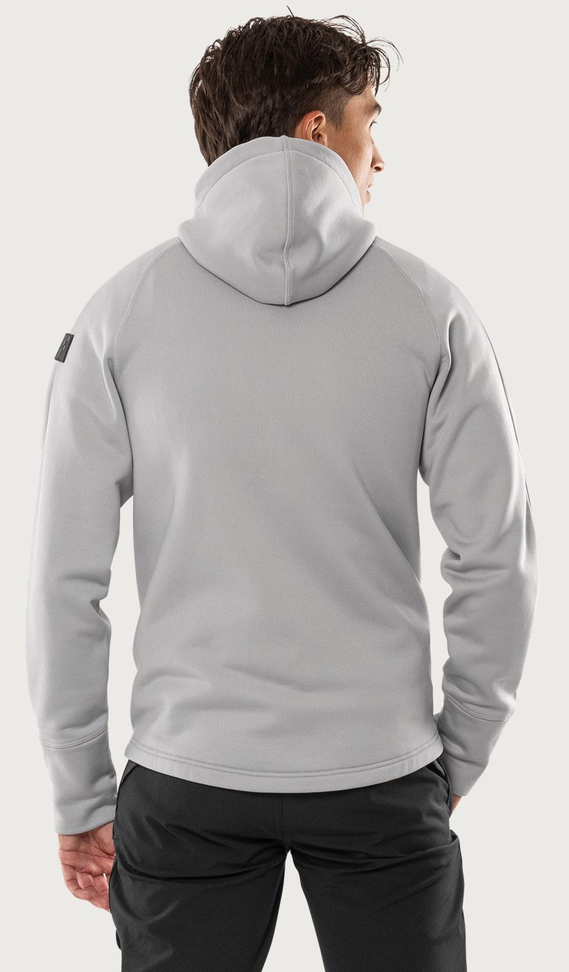 Cobalt Polartec® power stretch® huppari - Vaaleanharmaa