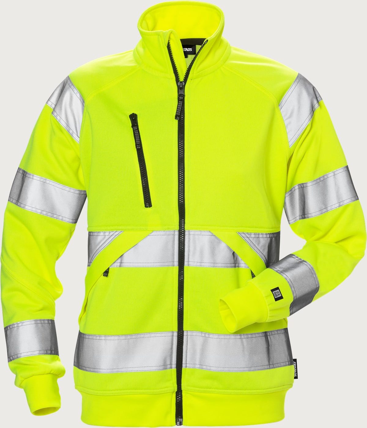 Naisten huomiocollegetakki, luokka 3 – 7427 SHV - Neonkeltainen