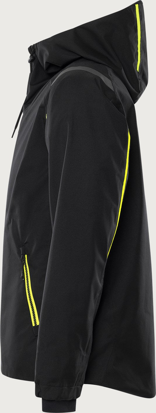 Kuoritakki – GORE-TEX 4864 GXP - Musta/Neonkeltainen