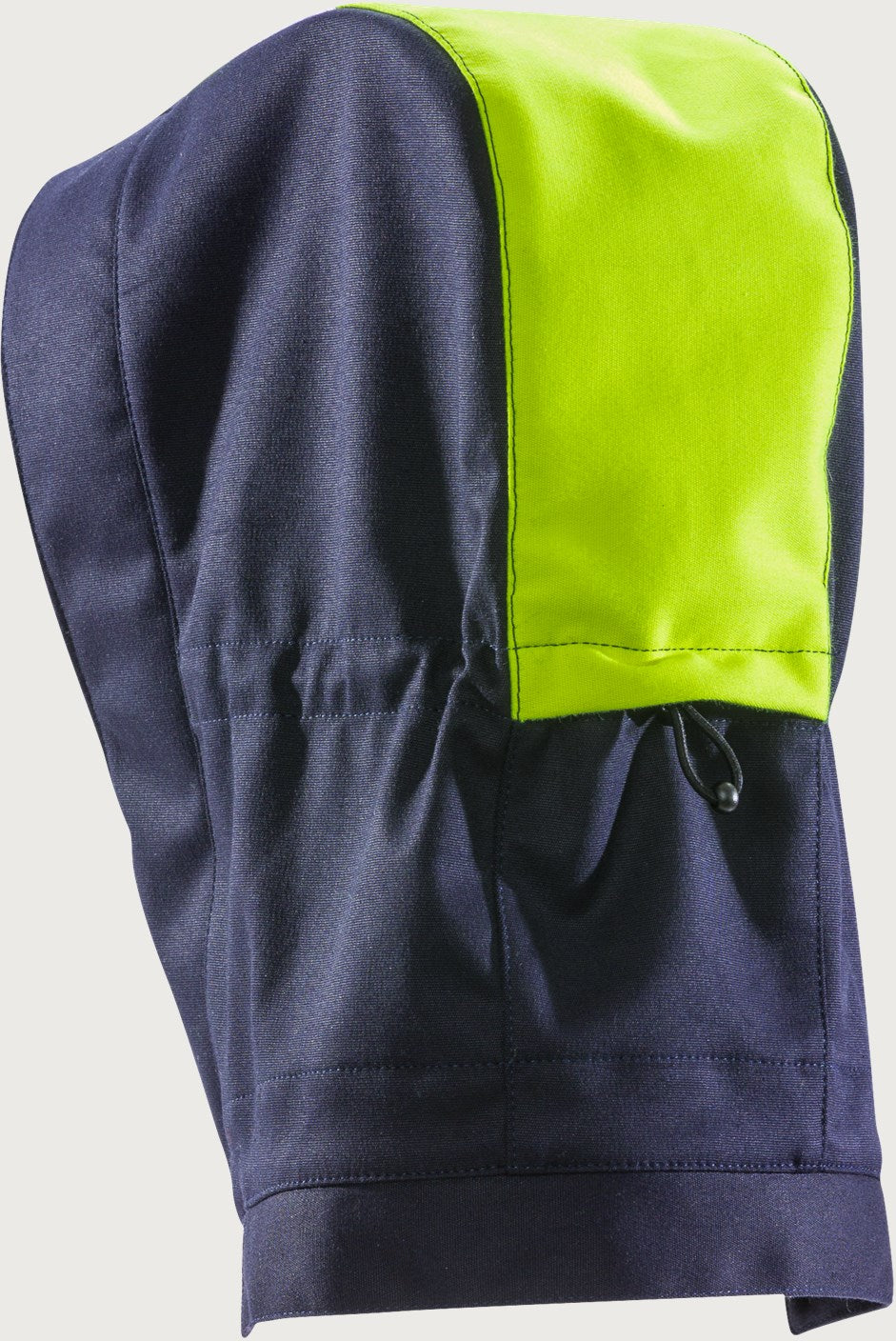 Palosuojattu softshell huppu – Flamestat 9155 FSS - Neonkeltainen/Tummansininen