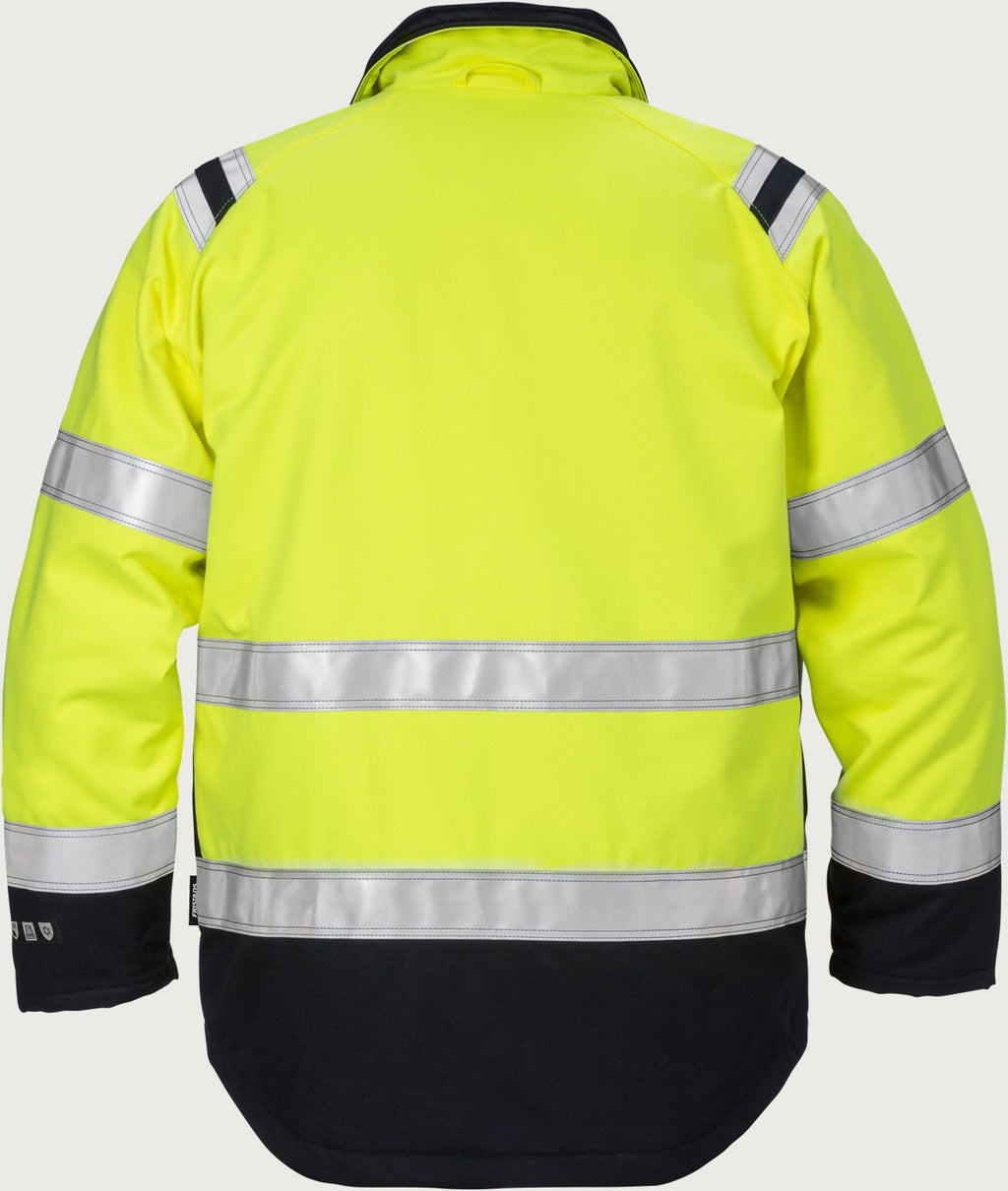 Palosuojattu huomiotalvitakki, luokka 3 – Flamestat 4185 ATHS - Neonkeltainen/Tummansininen