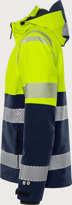 Stretch huomiokuoritakki, luokka 1 – 4690 GLS - Neonkeltainen/Tummansininen