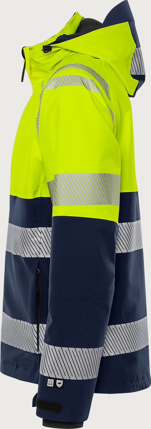 Stretch huomiokuoritakki, luokka 1 – 4690 GLS - Neonkeltainen/Tummansininen