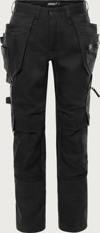 Naisten rakentajan stretch housut – 2901 GWM - Musta