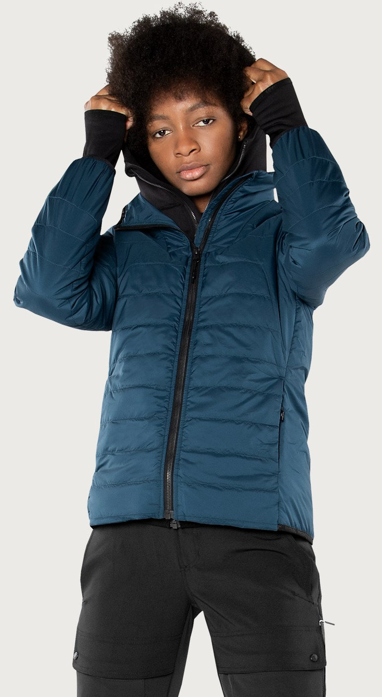 Oxygen PrimaLoft® naisten takki - Sinivihreä