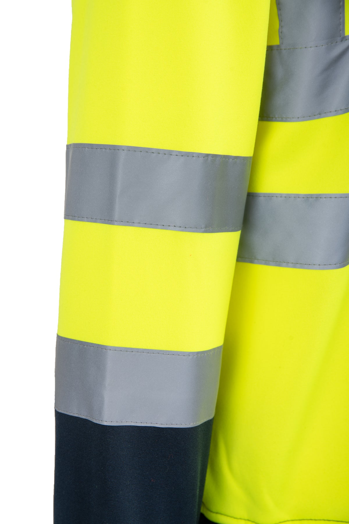 Hi Vis huomiocollege, heijastava, tummansininen alaosa - Keltainen/tummansininen