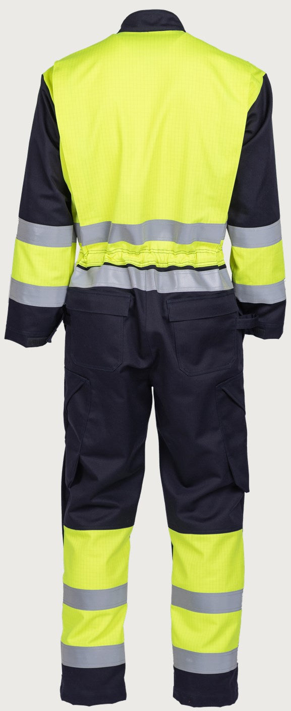 Haalari HiVis FR Antistatic - Tummansininen/ keltainen