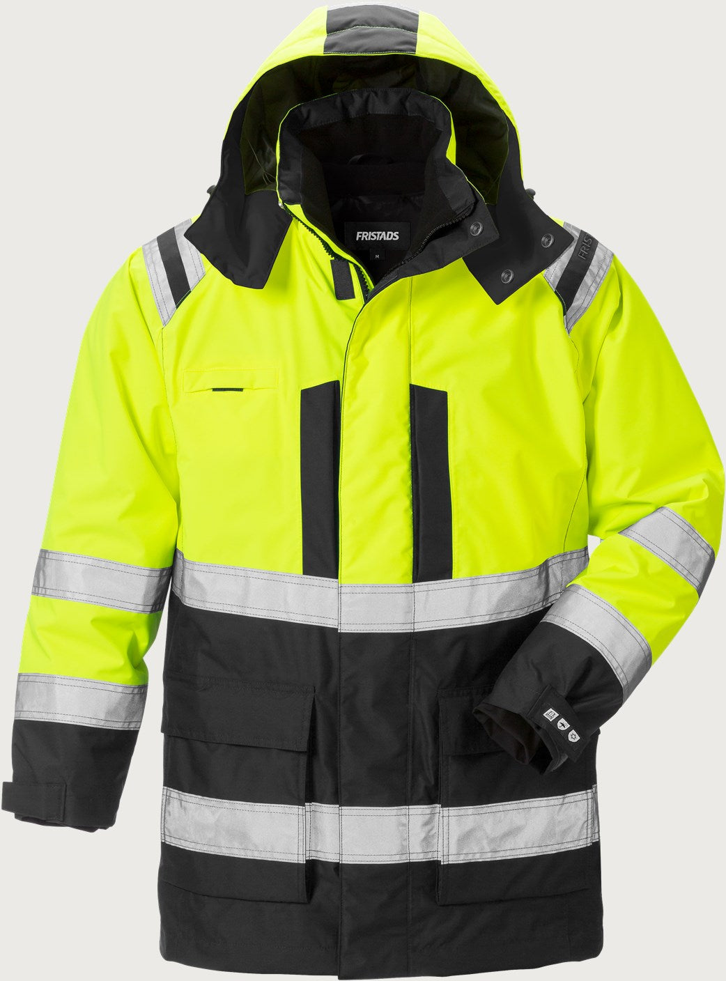 3-in-1 huomioparkatakki, luokka 3 – Airtech® 4036 GTT - Neonkeltainen/Musta