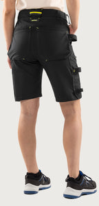 Naisten Flex rakentajan stretch shortsit – 2804 GHST - Musta