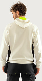 Hupullinen stretch collegepaita – 7870 GKC - Luonnonvalkoinen
