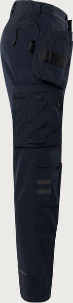 Rakentajan stretch housut – 2596 LWS - Navysininen