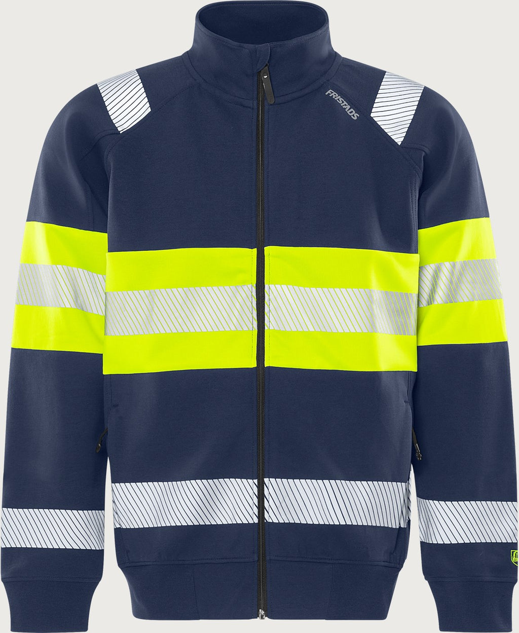Huomiocollegetakki, luokka 1 – 7531 GKC - Neonkeltainen/Tummansininen