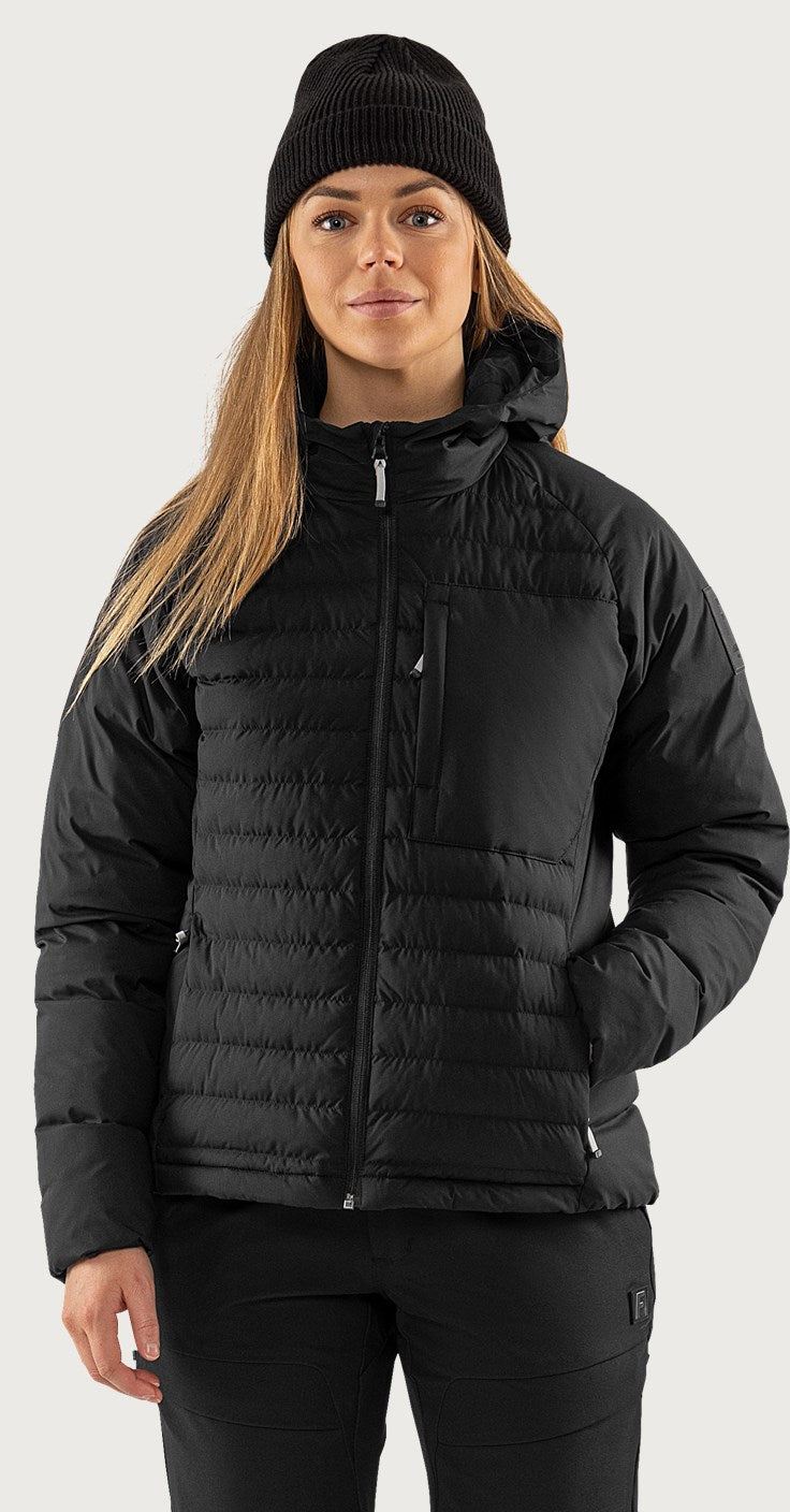 Atmos Primaloft® hupullinen toppatakki naisten - Musta