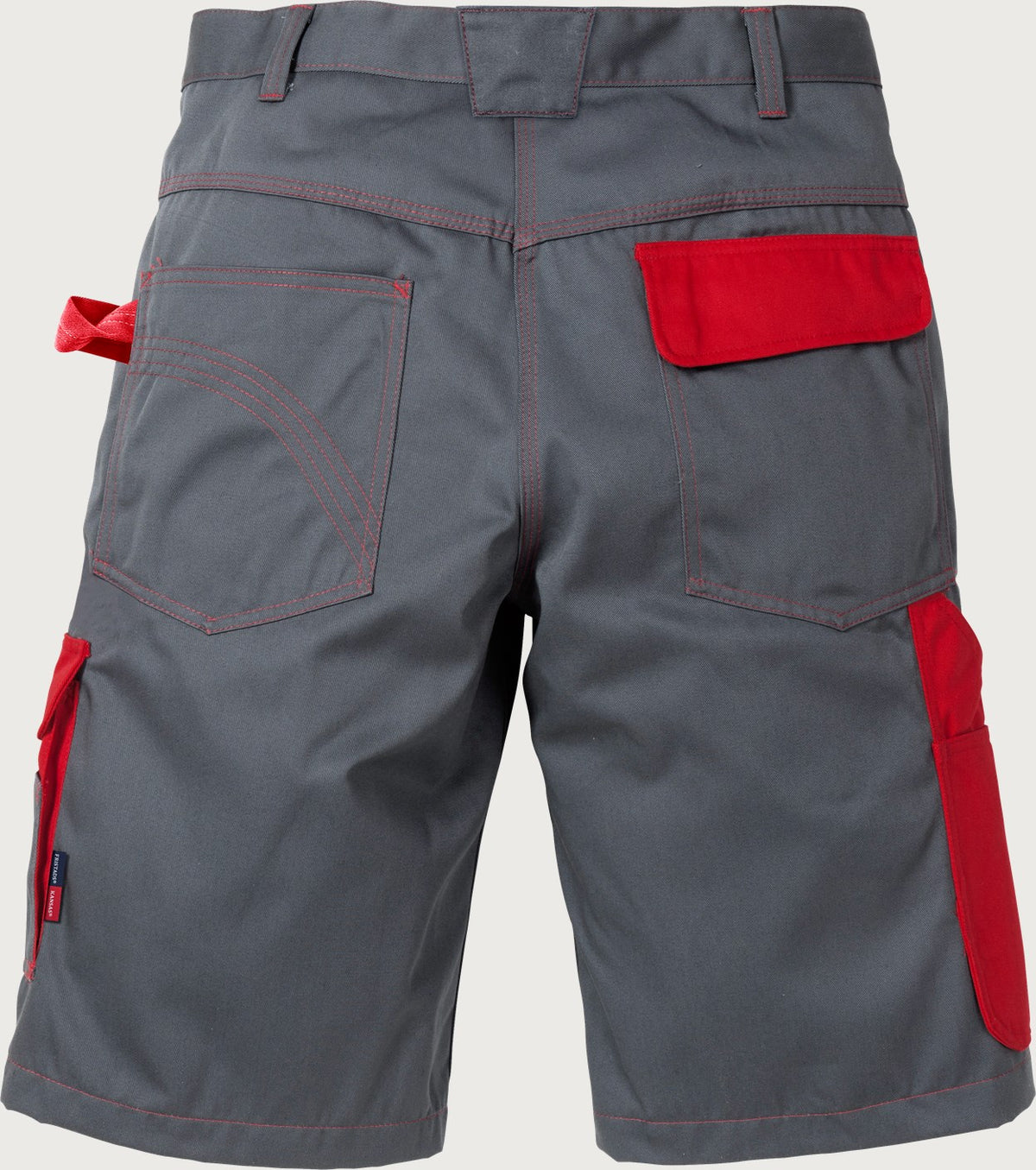 Icon shortsit - Harmaa/punainen