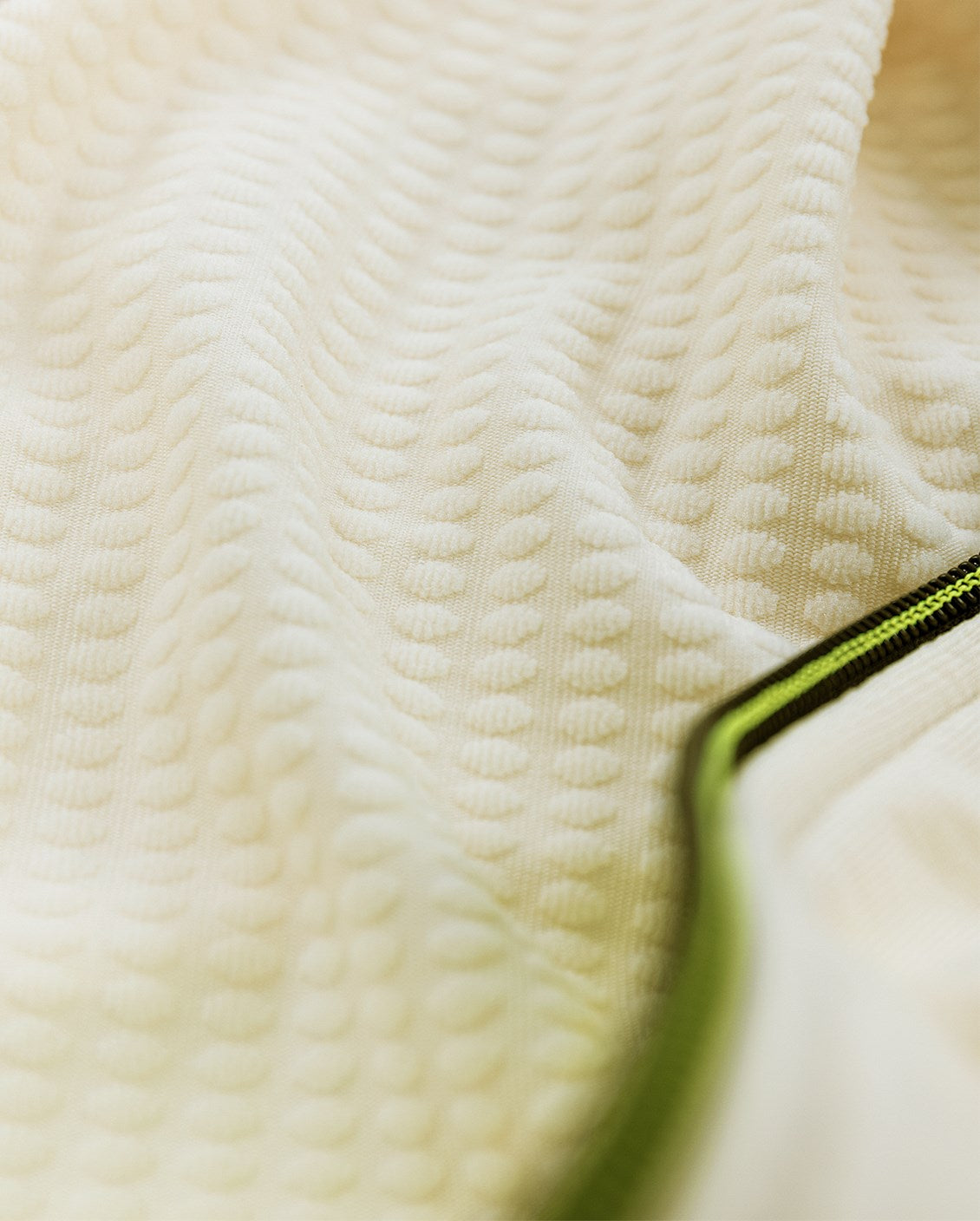 Tekninen hupullinen stretch takki – 7871 GTD - Luonnonvalkoinen