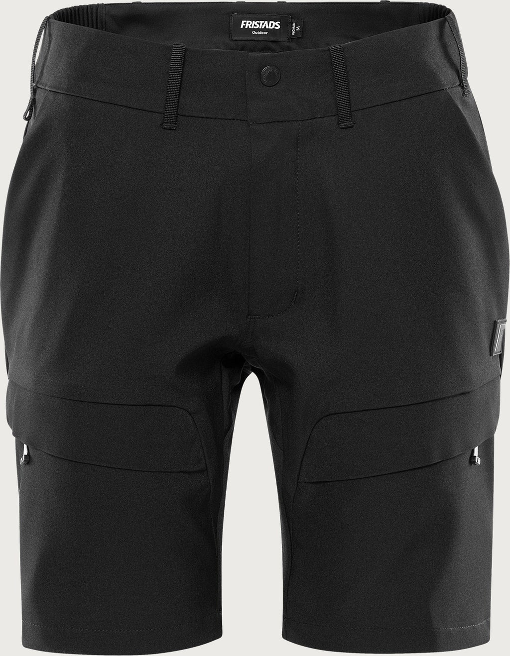 Zircon outdoor stretch shortsit naisten - Musta