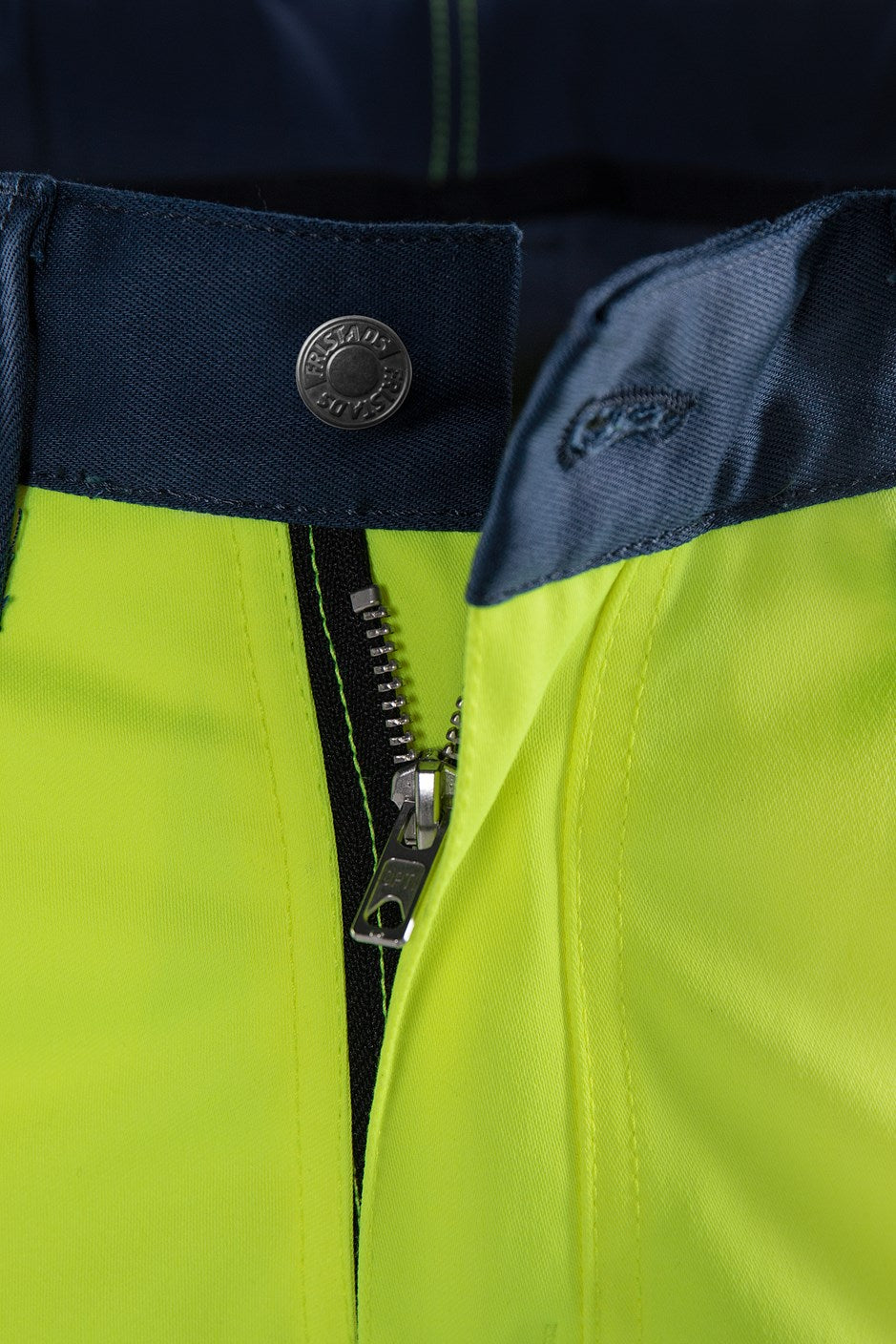 Stretch huomiohousut, luokka 2 – 2712 PLU - Neonkeltainen/Tummansininen