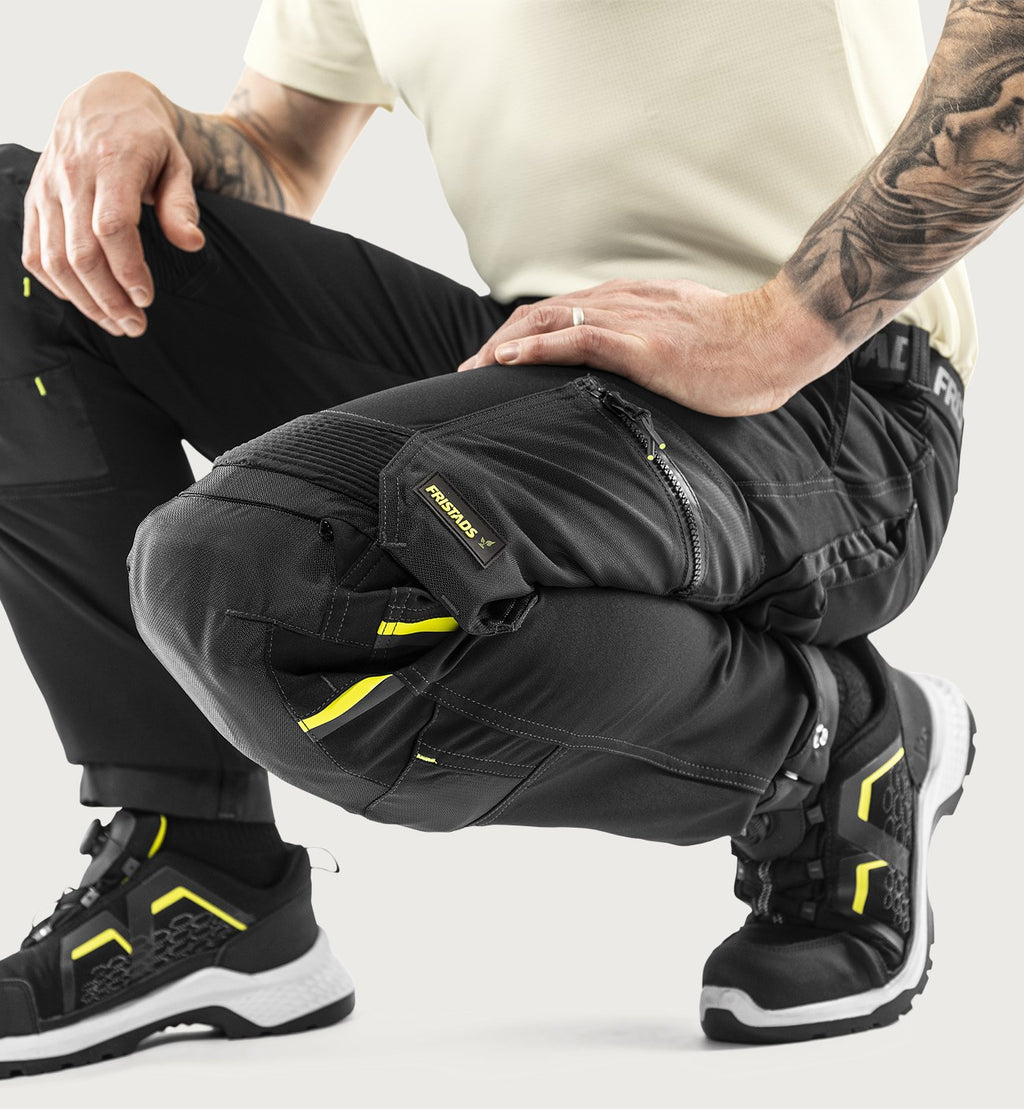 Rakentajan stretch housut – 2800 GSTT - Musta