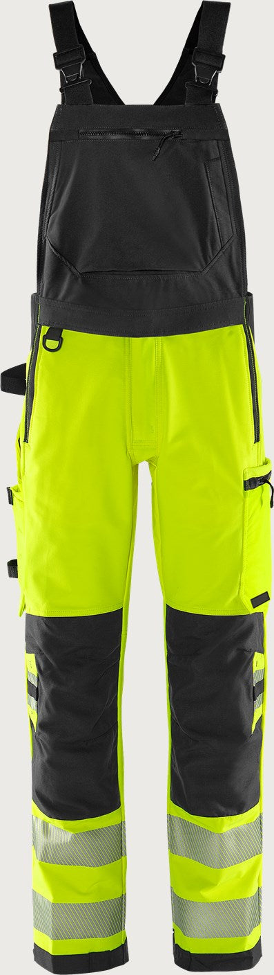 Stretch huomioavohaalari, luokka 2 – Green 1031 GSTP - Neonkeltainen/Musta