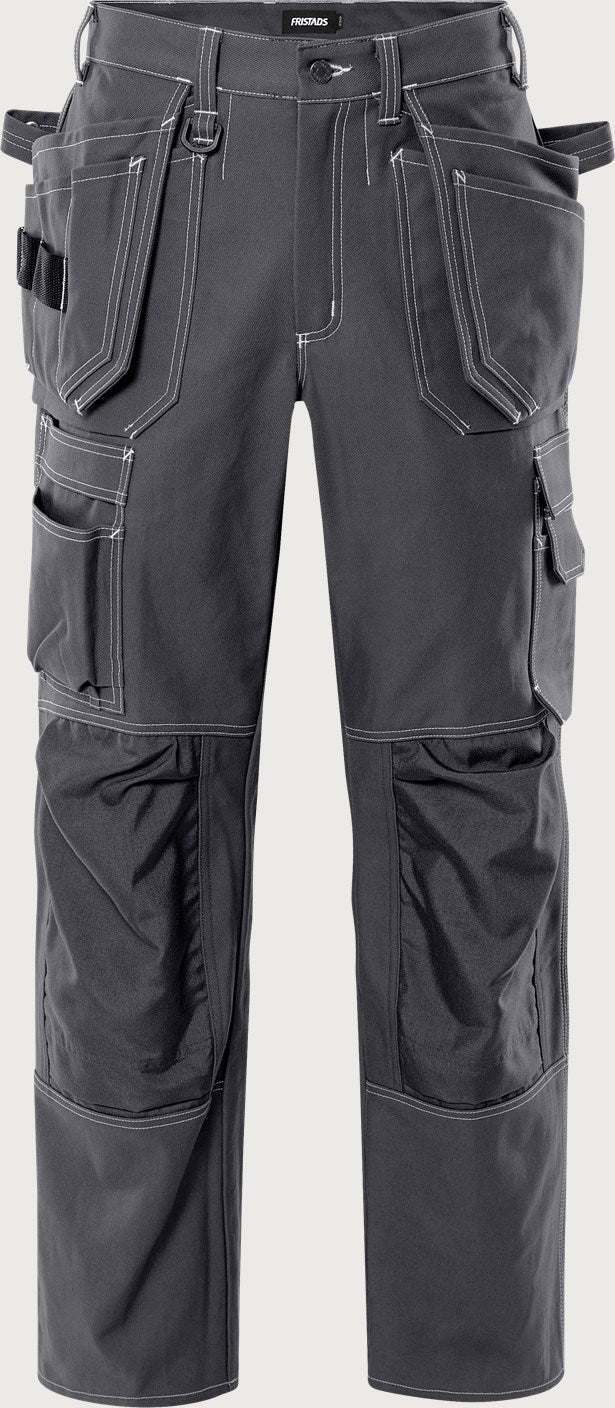Rakentajan housut – 265K FAS - Tummanharmaa