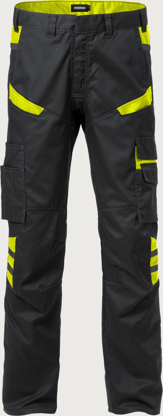 Housut – 2552 STFP - Musta/Neonkeltainen