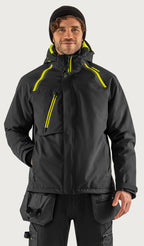 PrimaLoft® stretch talvitakki – 4873 GLPS - Musta
