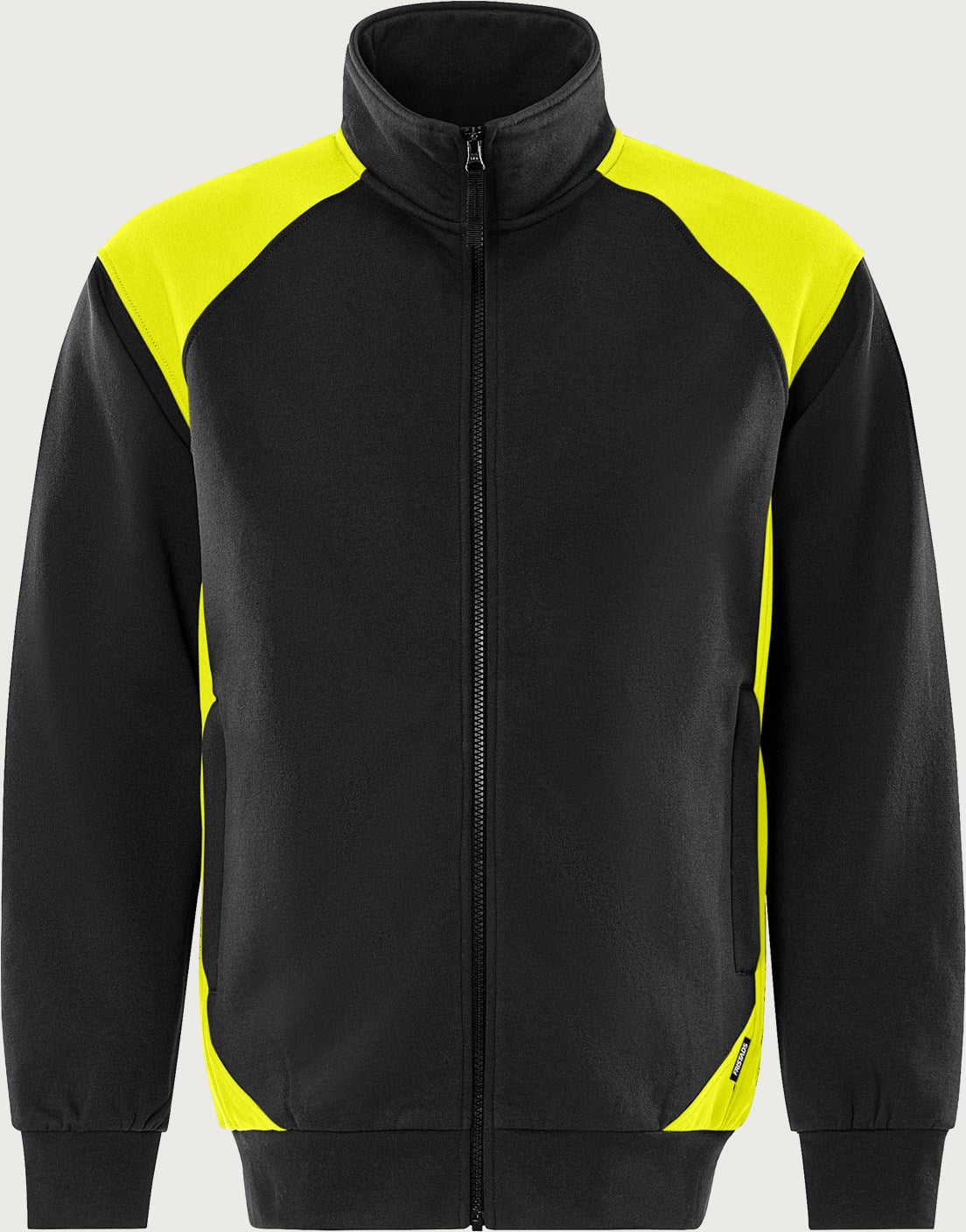 Collegetakki – 7248 GSM - Musta/Neonkeltainen