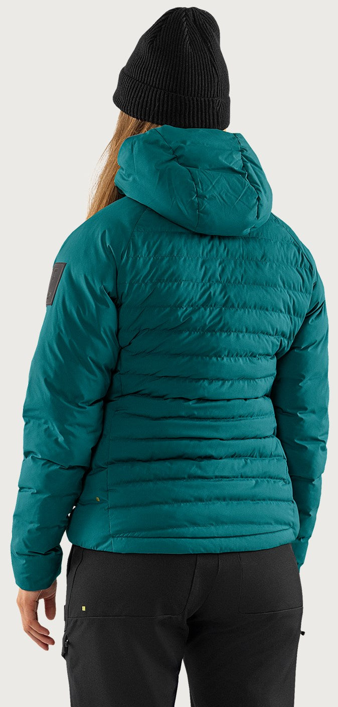 Atmos Primaloft® hupullinen toppatakki naisten - Petrooli