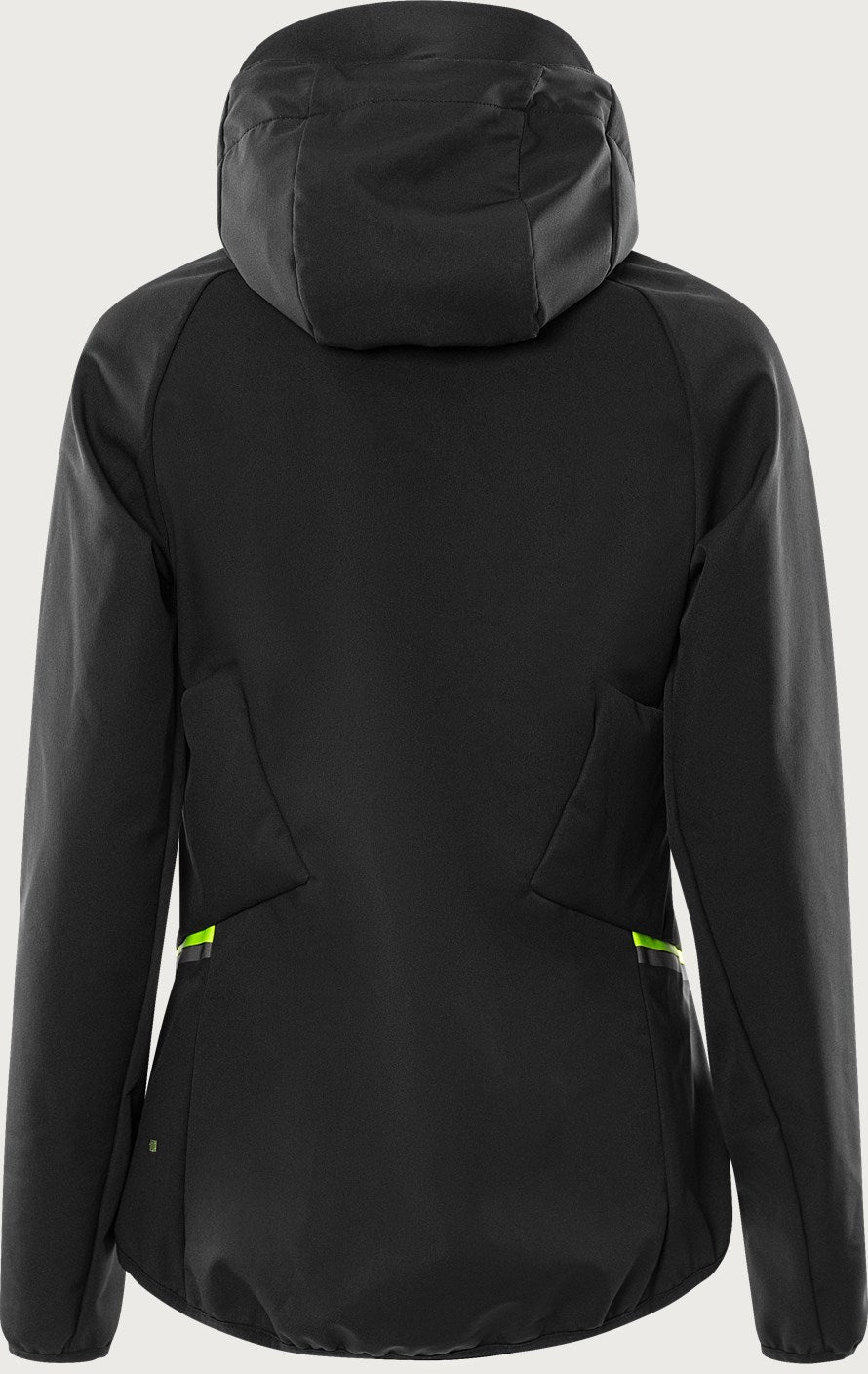 Naisten tekninen hupullinen softshell takki – 4872 GBF - Musta