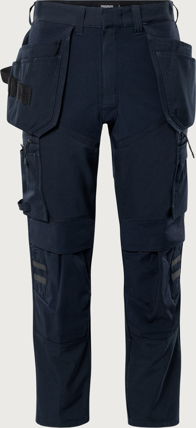Rakentajan stretch housut – 2596 LWS - Navysininen