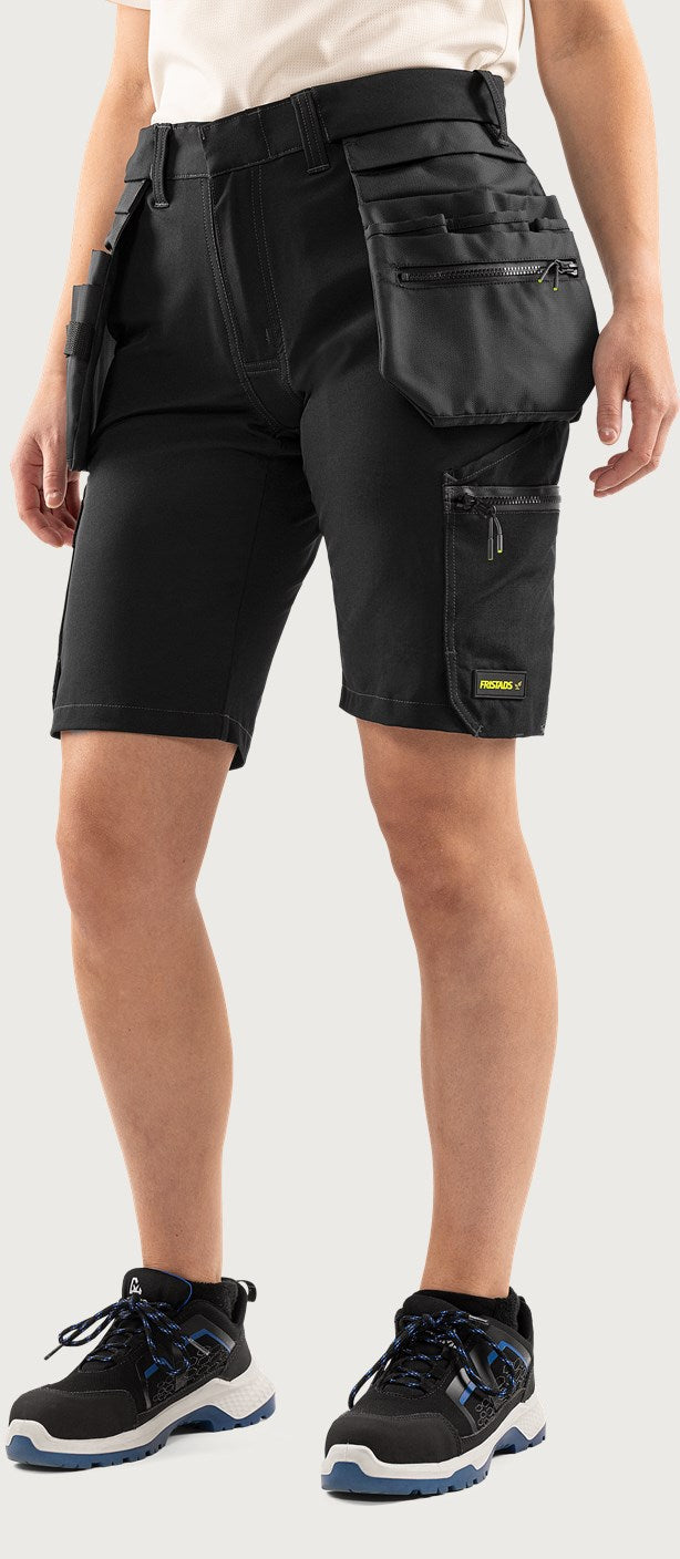 Naisten Flex rakentajan stretch shortsit – 2804 GHST - Musta