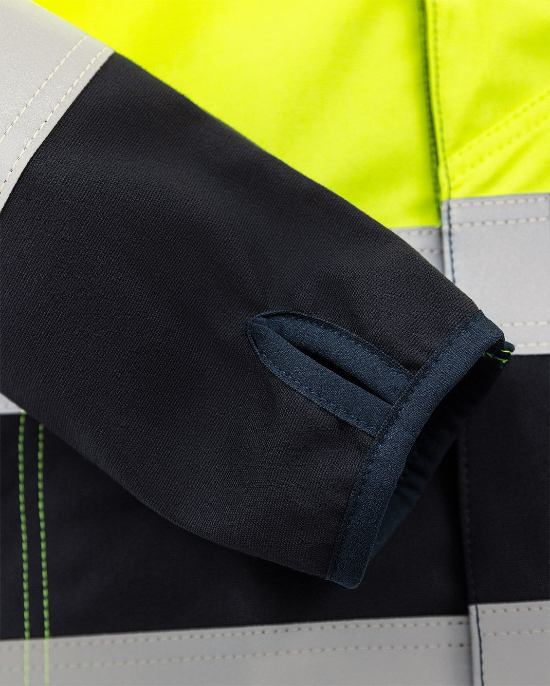 Palosuojattu softshell takki, luokka 3 – Flamestat 4016 FSS - Neonkeltainen/Tummansininen