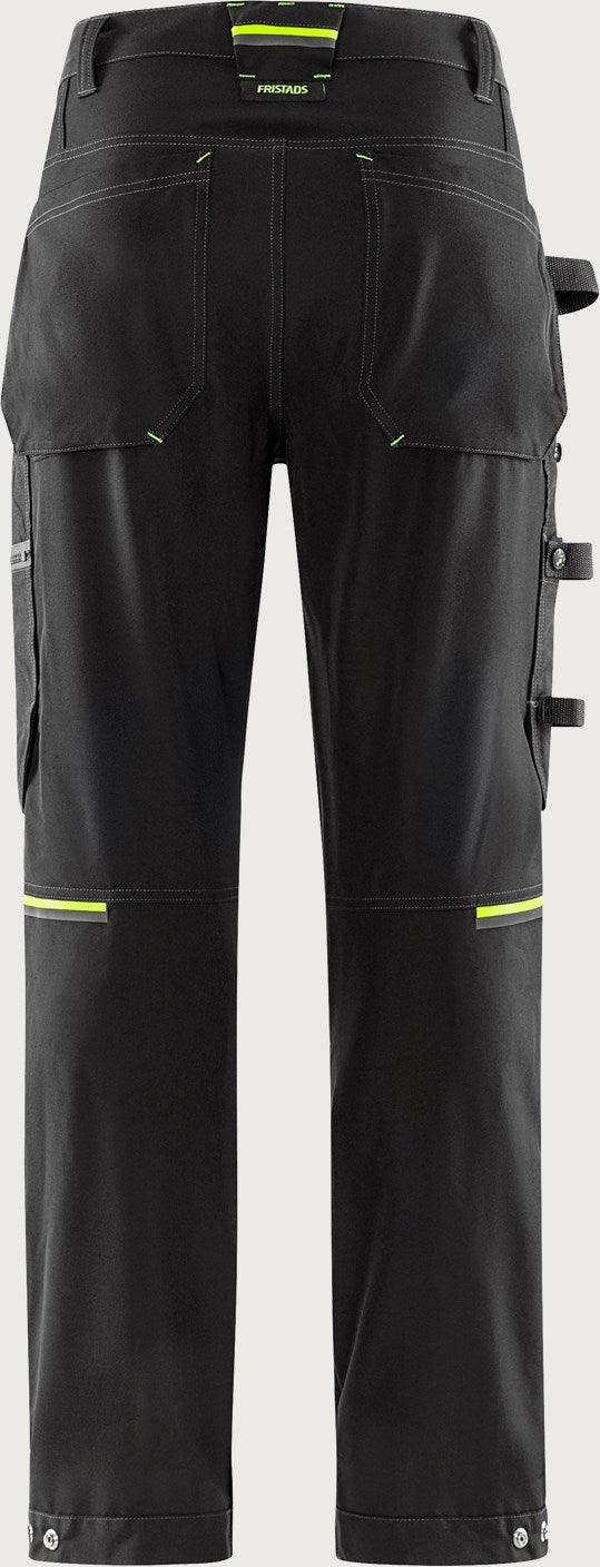 Rakentajan stretch housut – 2801 GHST - Musta