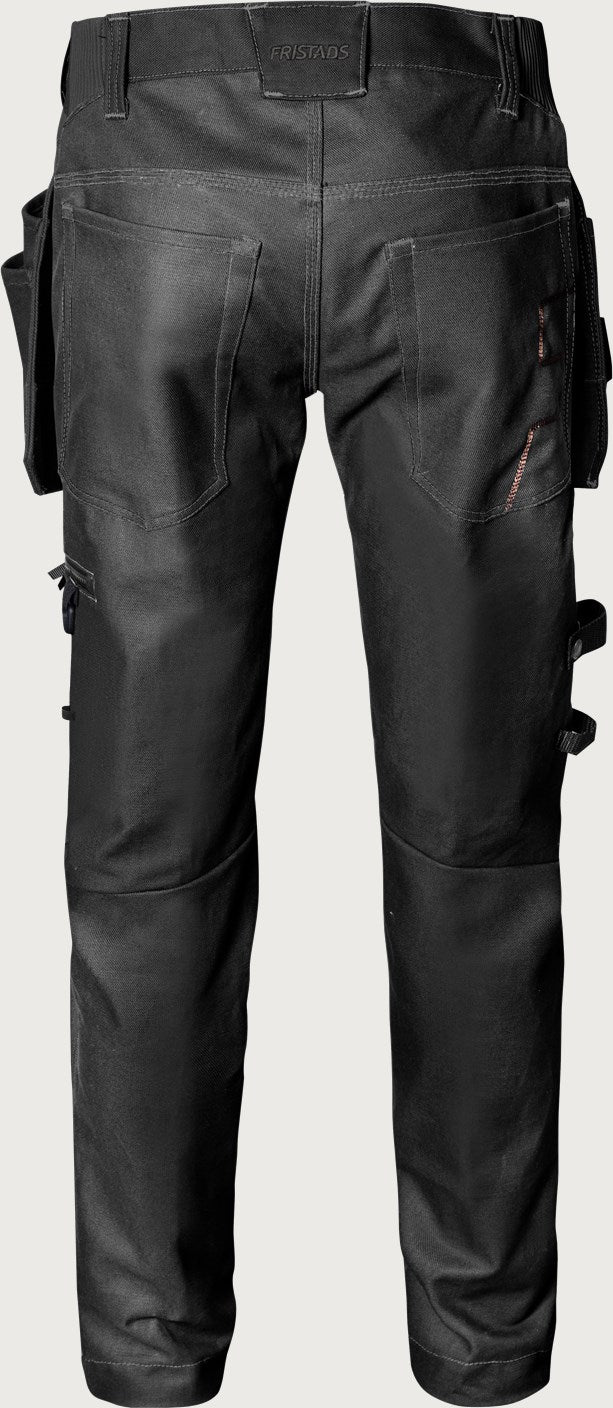 Rakentajan stretch housut – 2604 FASG - Musta