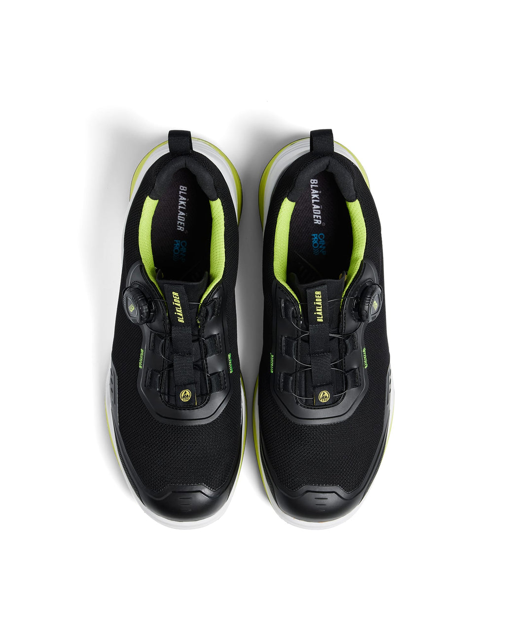 Blåkläder 2486 - Black/Lime green / Musta/Limenvihreä